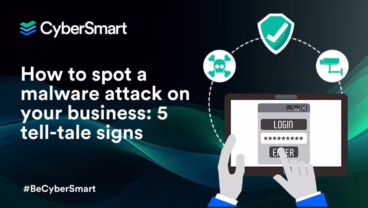 signs of malware attack